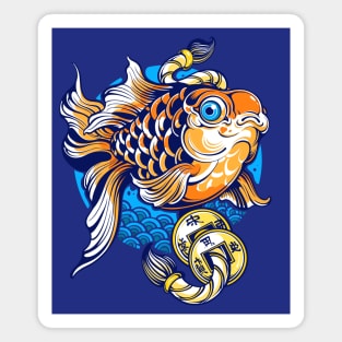 Goldfish Fortune Magnet